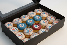 Afbeelding in Gallery-weergave laden, Mini Donut Boxes – Verschillende Thema's (20 stuks)