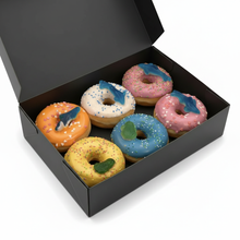 Afbeelding in Gallery-weergave laden, Dolfijn donuts in zwarte doos