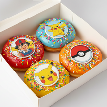 Afbeelding in Gallery-weergave laden, Pokémon donuts witte achtergrond