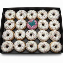 Afbeelding in Gallery-weergave laden, 20 donuts in volledig zwarte box
