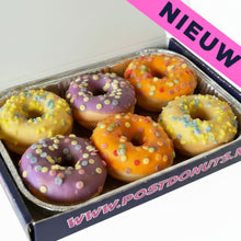Afbeelding in Gallery-weergave laden, Doony’s® Brievenbus mini donutbox 6 – Mini Donut Box (12/29 stuks)
