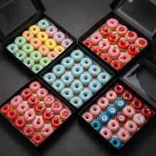 Afbeelding in Gallery-weergave laden, Mini Donut Boxes – Verschillende Thema's (20 stuks)
