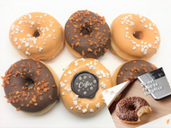 Mini Donut Box + wenskaart 'Thuiswerken'