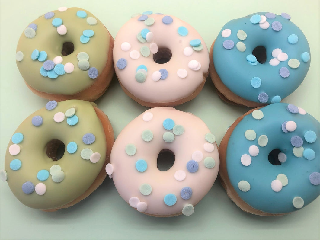 Mini Donut Box 'Coloured Dots'