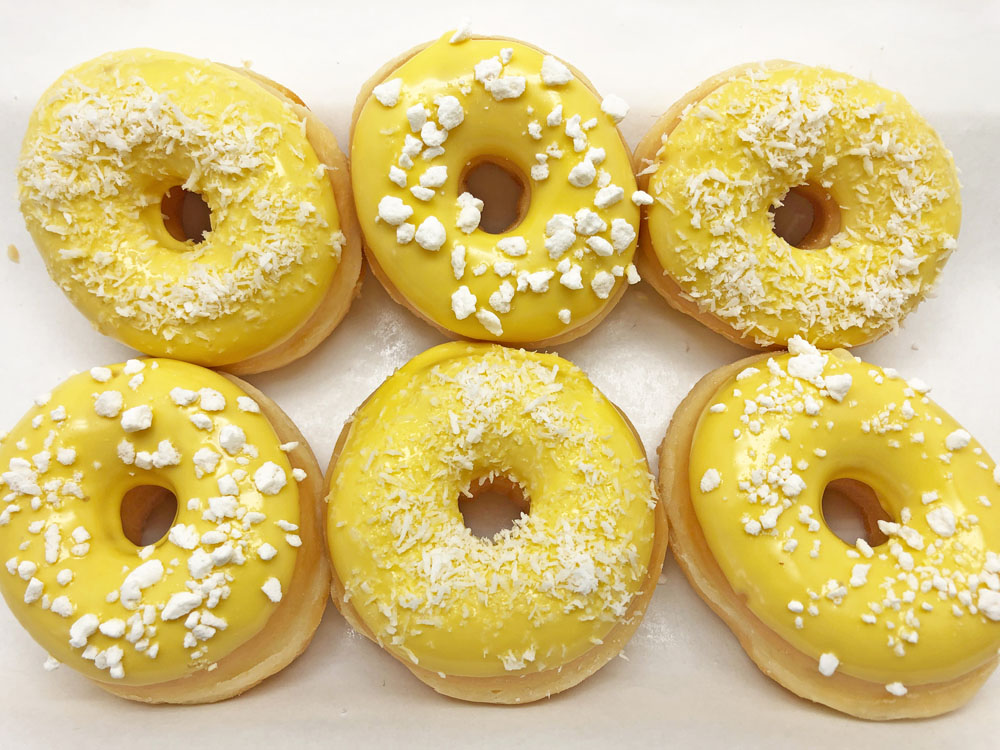 Mini Donut Box 'Limoncello'