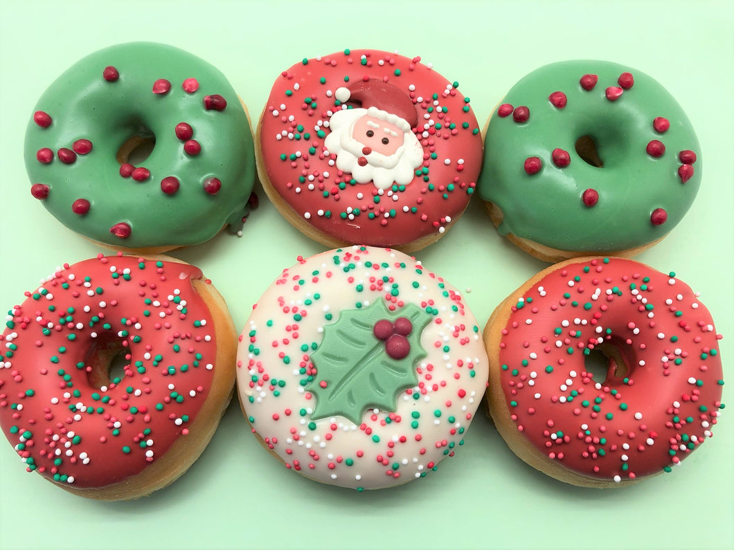 Mini Donut Box 'Santa Claus'