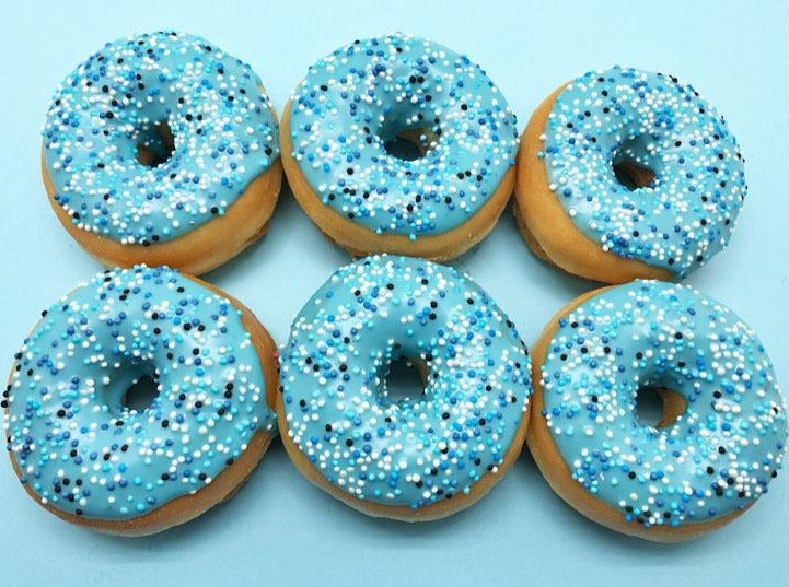 Mini Donut Box 'Baby Blauw'