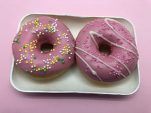 Afbeelding in Gallery-weergave laden, Mini Donut Box &#39;Pink&#39; 2 stuks
