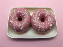 Afbeelding in Gallery-weergave laden, Mini Donut Box &#39;Pink&#39; 2 stuks
