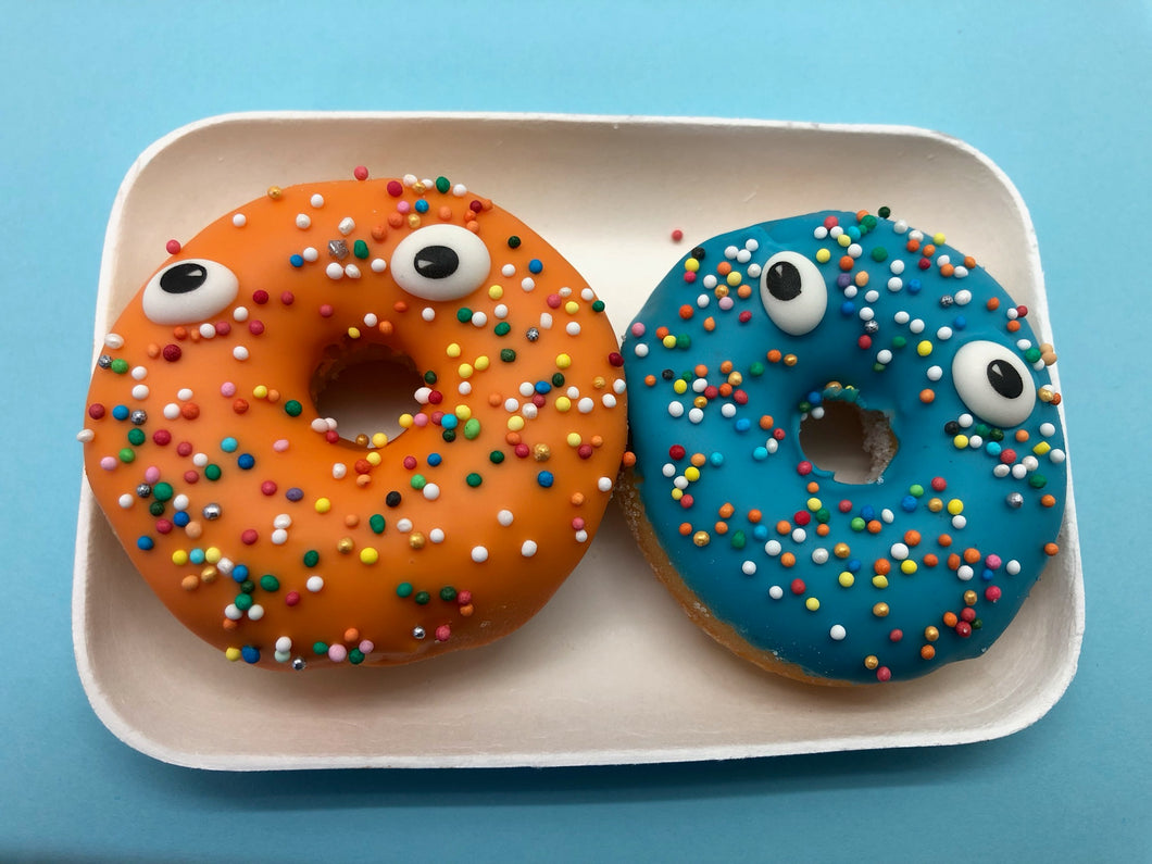 Mini Donut Box 'Monsters' 2 stuks