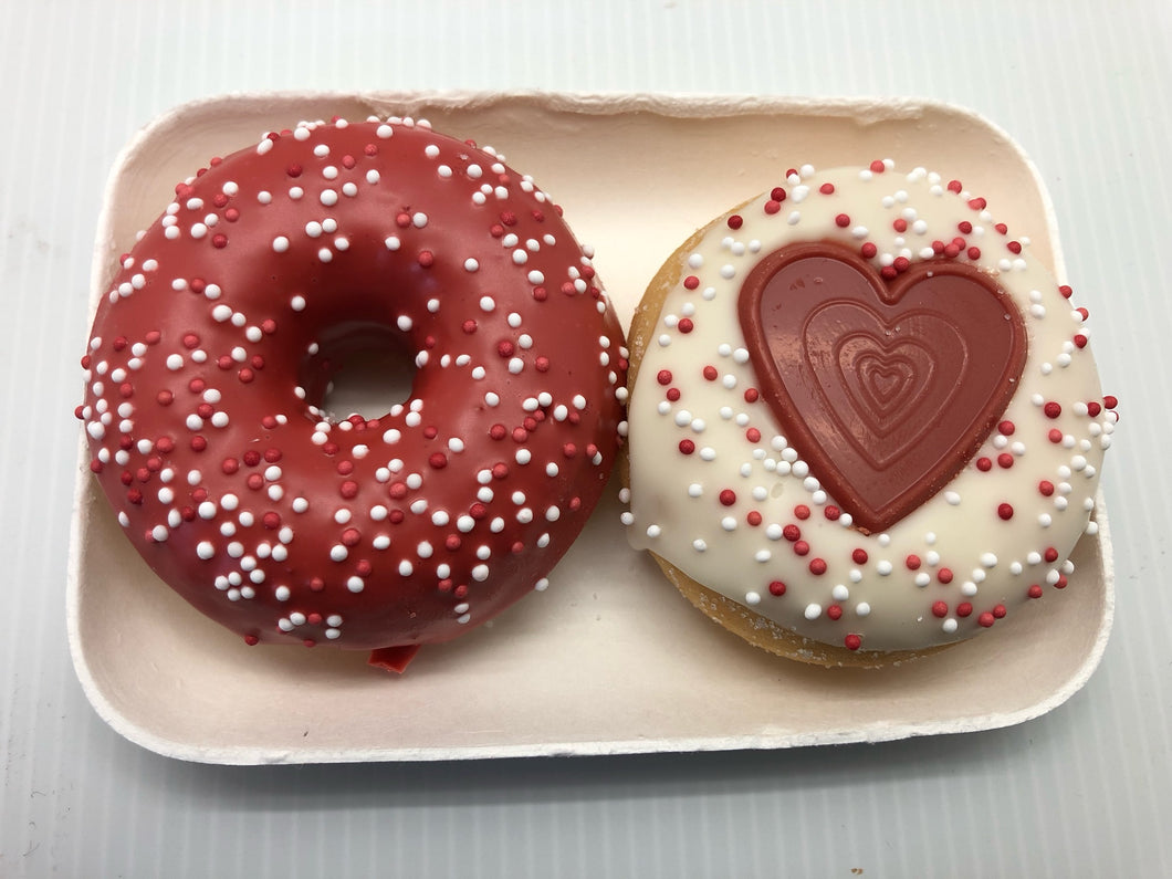 Mini Donut Box 'Liefde' 2 stuks