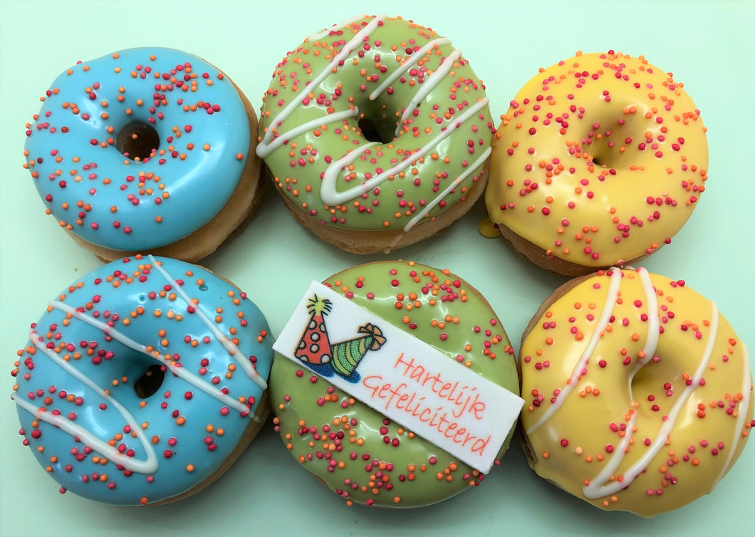 Mini Donut Box 'Birthday Boy'