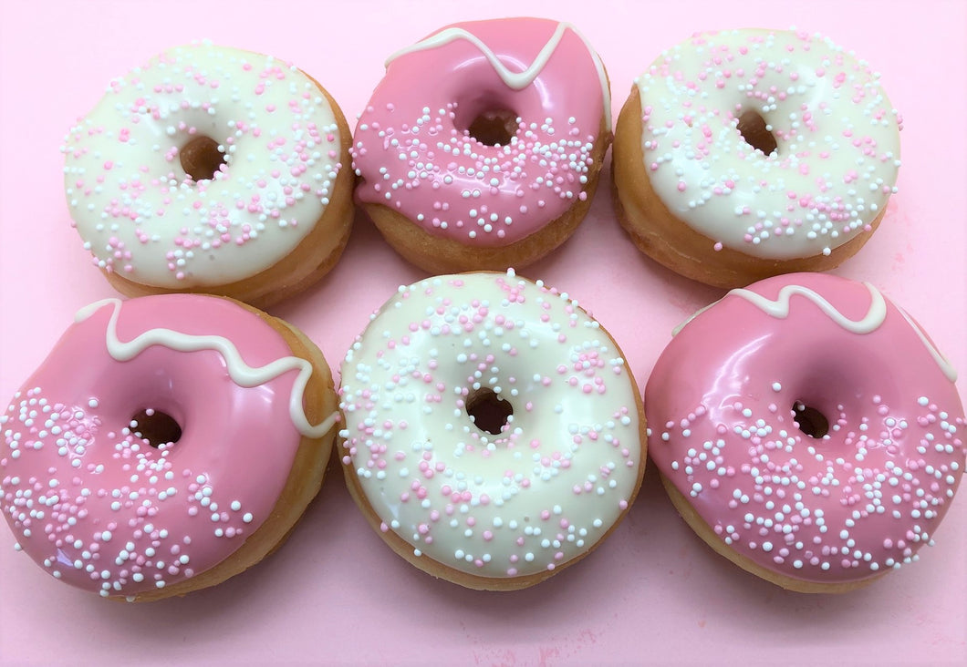 Mini Donut Box 'Girls Only'