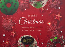Afbeelding in Gallery-weergave laden, Mini Donut Box + wenskaart &#39;Merry Christmas&#39;
