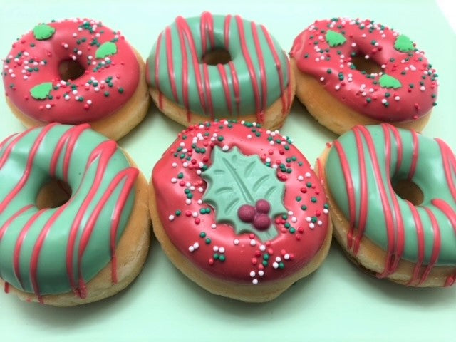 Mini Donut Box 'Hulst Kerst