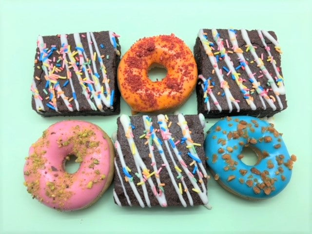 Mini Donut Box 'Brownie & Donut'