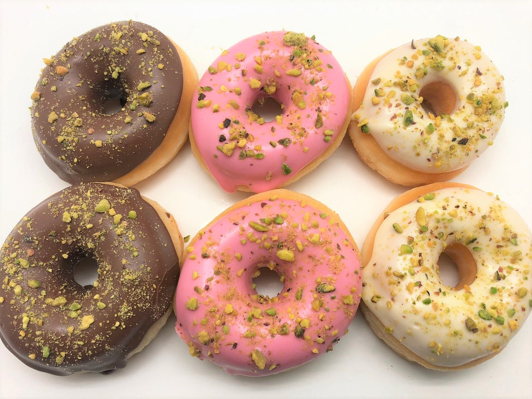 Mini Donut Box 'Pistache flakes'