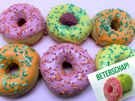 Mini Donut Box + wenskaart 'Beterschap'