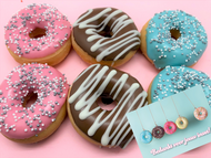 Mini Donut Box + wenskaart 'Bedankt voor je inzet'