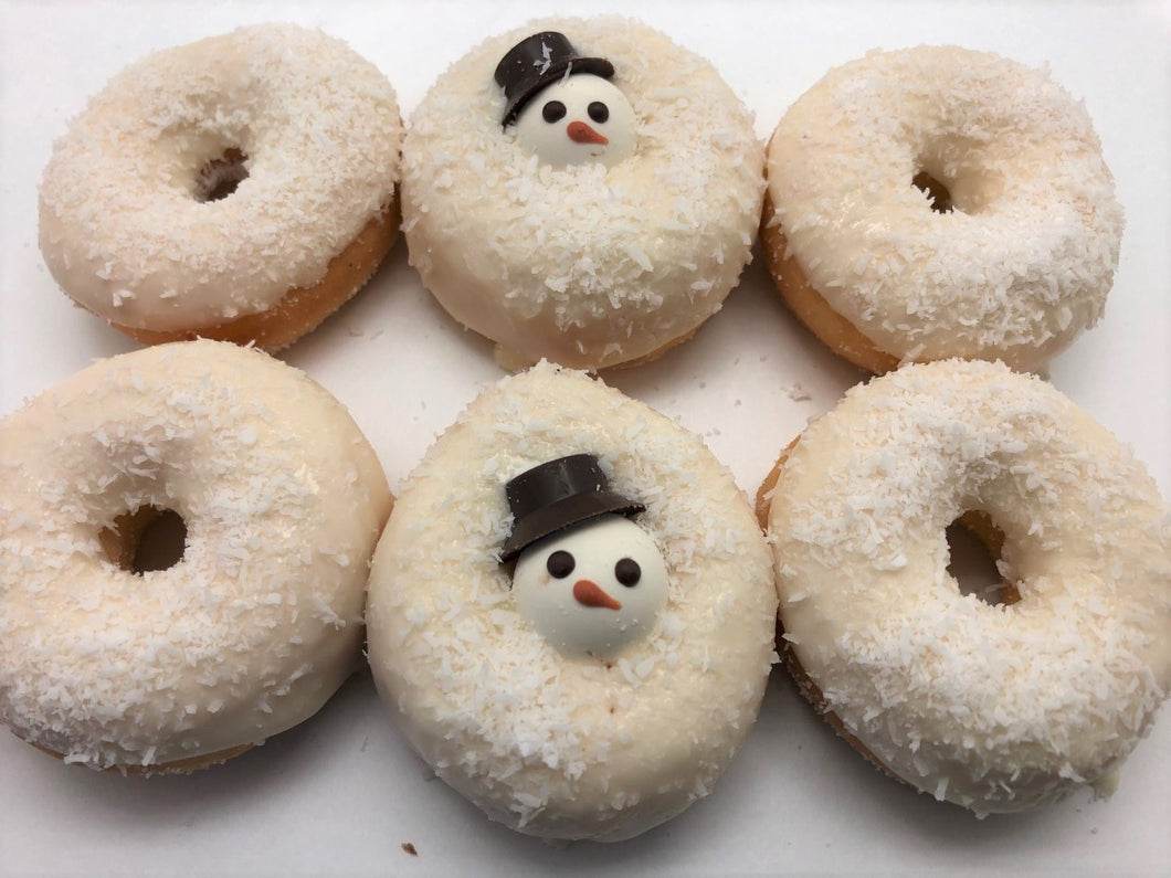 Mini Donut Box 'Sneeuwpop'